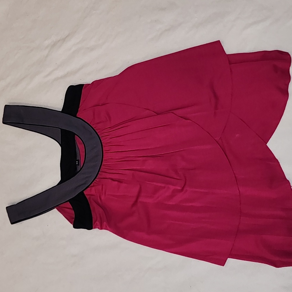 South Moon Inder beautiful layered royal blush with cutout on top black accents